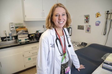 With one child in medical school, a second in speech and language pathology, and a third working in a Steele Center research lab, Dr. Cori Daines said she and her husband are hopeful more of their family may join them as faculty members at UArizona Health Sciences.