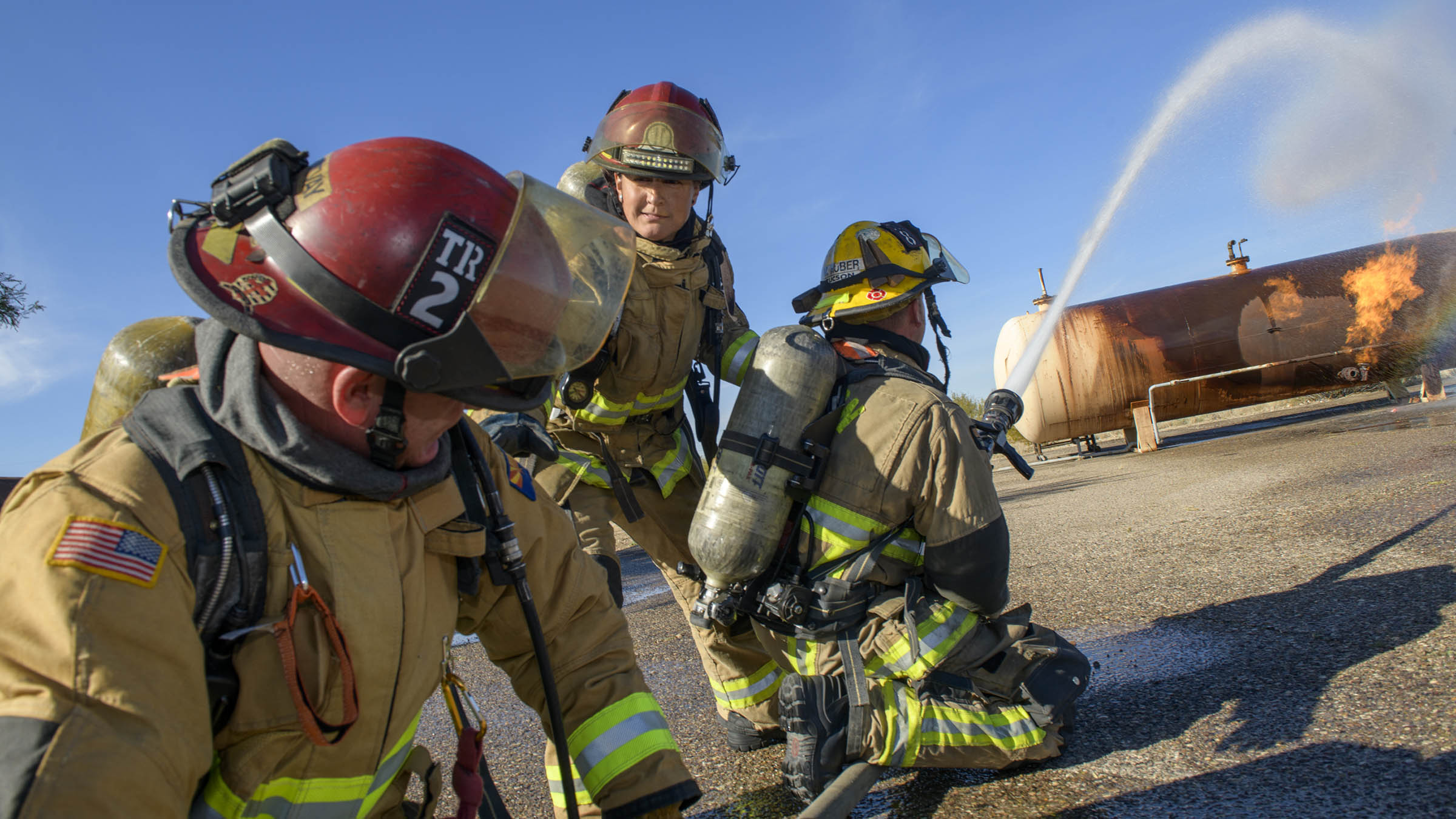 New Center Leads Collaborative Research To Improve Firefighter Health   01072021 Lily Pesqueira Firefighter Klh5768 Hero 0 