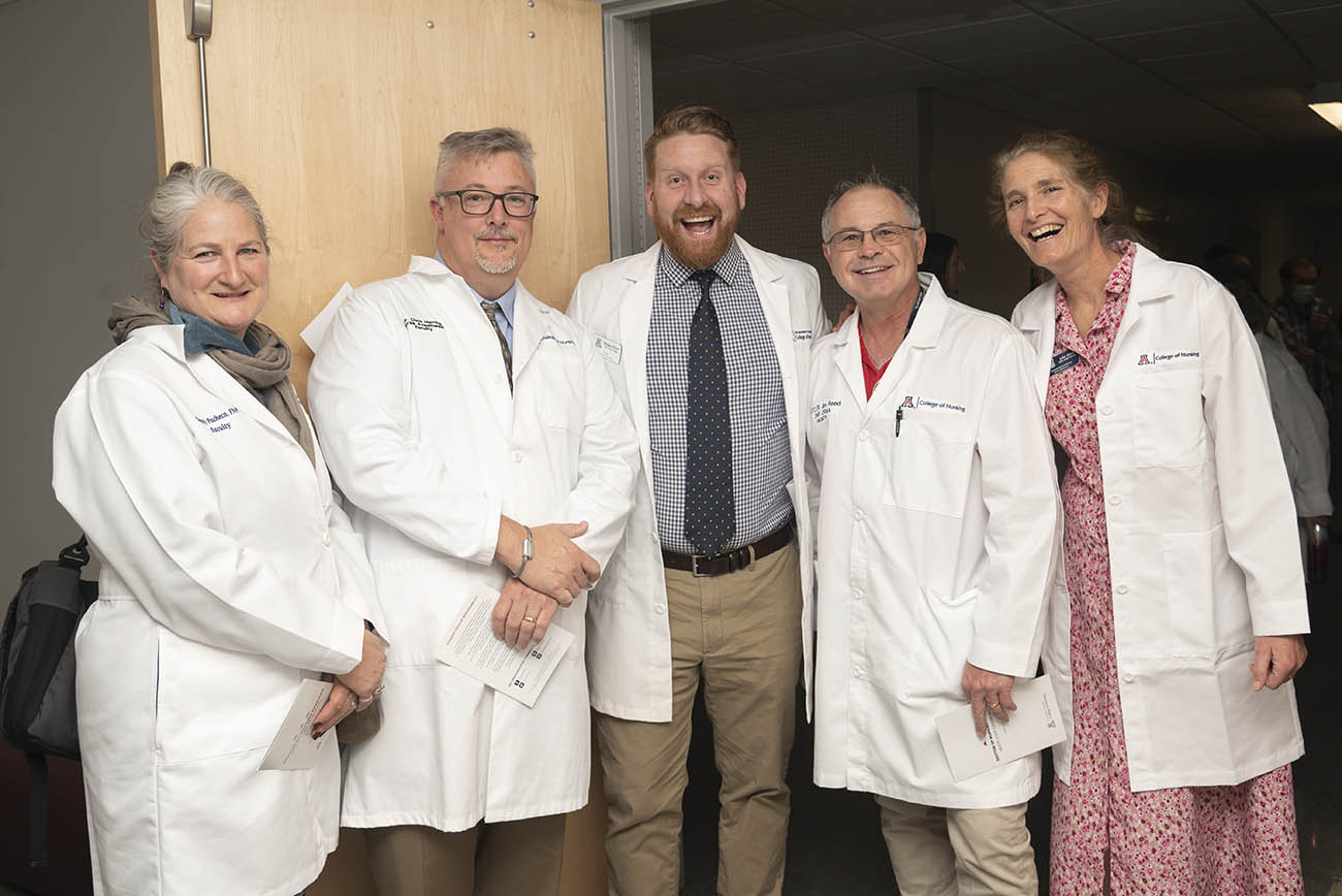 White Coats Presented to Doctor of Nursing Practice Students UArizona