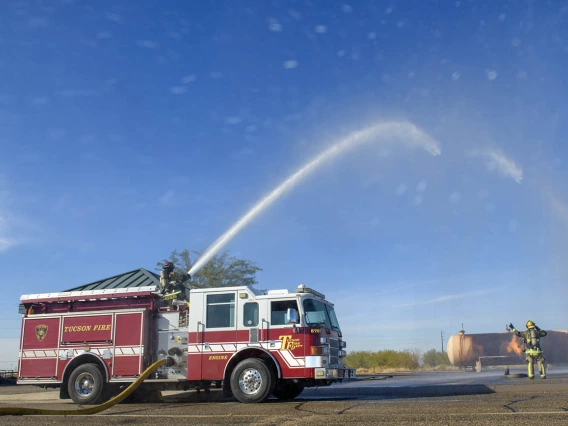 “Firefighters put their lives on the line for us,” Dr. Burgess said. “It's really important for those of us in academia to do research in partnership with the fire service.”