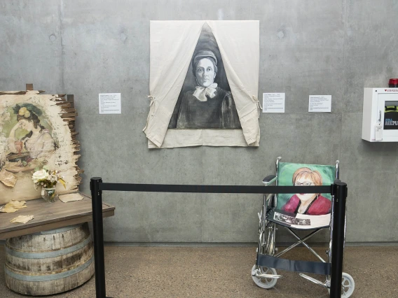 The Noteworthy American Women Project will be on display on the first floor of the Health Sciences Education Building, on the Phoenix Bioscience Core campus through August 31, 2022. 