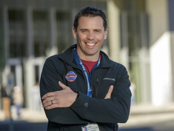 Emergency medicine physician Joshua B. Gaither, MD, is leading the AZ READI pilot project, which was funded by a three-year, $750,000 supplement to the UArizona Center for Rural Health at the Mel and Enid Zuckerman College of Public Health’s Health Resources and Services Administration Rural Hospital Flexibility Program grant.