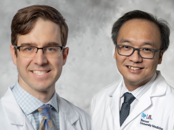 The new faculty cardiologists, Drs. Keng Pineda and Andrew Williams, bring expertise in interventional cardiology, cardiac imaging, cardio-oncology and sports cardiology to the University of Arizona Health Sciences and Banner – University Medicine Tucson.