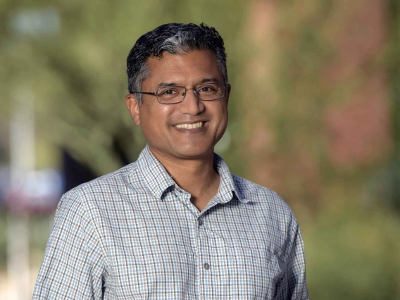 portrait of University of Arizona Health Sciences immunologist Deepta Bhattacharya