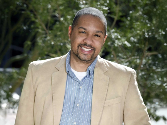 Outside portrait of Michael D.L. Johnson, PhD
