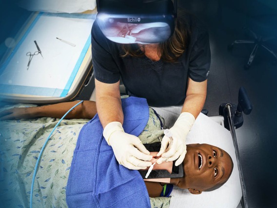Students and health professionals who undergo training at the Arizona Simulation Technology and Education Center may someday benefit from augmented reality thanks to a partnership facilitated by Health Tech Connect.