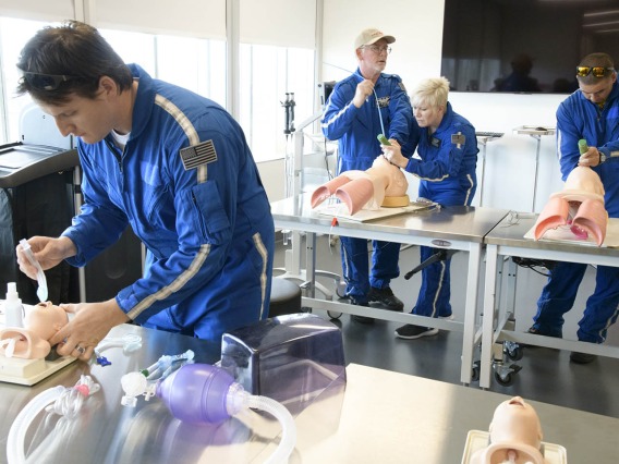 ASTEC’s manikins allow Arizona Life Flight personnel to practice on realistic models to sharpen their response to drownings and hit-and-run accidents.