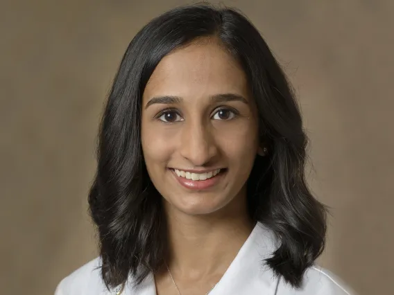 Third-year medical student Ashwini Kaveti is one of six students who are coordinating 70 students to provide household volunteer services for health care professionals.