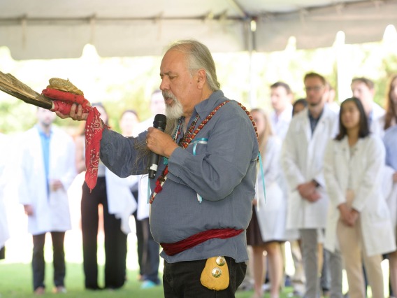 Carlos Gonzales, MD, a native Tucsonan of Yaqui and Hispanic heritage, has brought the soft power of spirituality to his roles as director of the Commitment to Underserved Peoples and Rural Health Professions programs at the College of Medicine – Tucson.