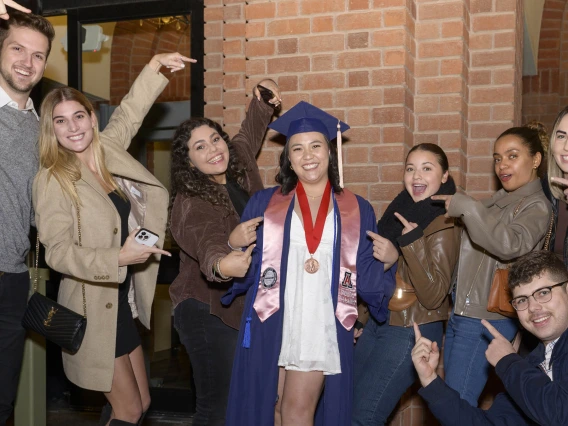 Public Health Honors Graduates at Fall Convocation