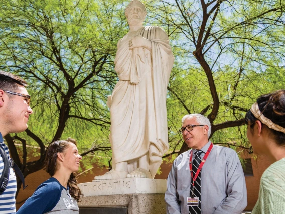 Francisco Moreno, MD, leads efforts to integrate diversity into health care and education, as University of Arizona engagement leader for All of Us and Health Sciences associate vice president of equity, diversity and inclusion.