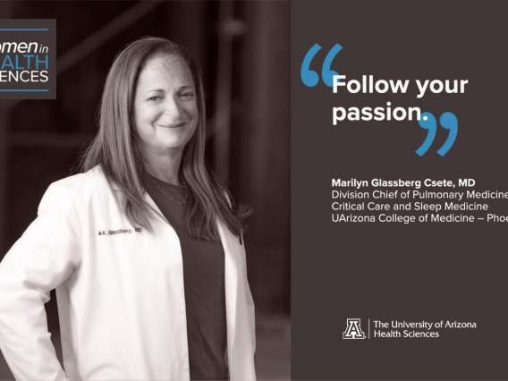 Marilyn Glassberg Csete, MD, was raised in a medical household, her mother following her passion for nursing and her father caring for patients as a cardiologist. One of her personal goals is to set an example that paves the way for the next generation of physicians who can take advantage of opportunities to become successful physician-scientists.