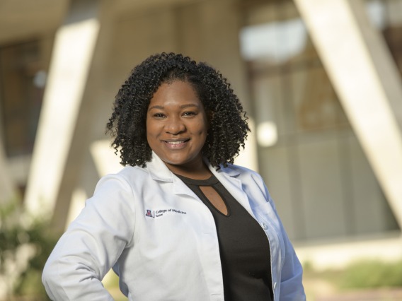 The second group of Primary Care Physician Scholarship recipients were announced in September. Twenty of the new scholarship recipients are from the College of Medicine – Tucson,  including Tatiana Jerome. The students commit to becoming primary care providers in underserved communities in Arizona.