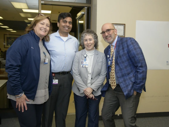 Banner employees introduce Tucson-area high school students to the range of careers in the field of health care.