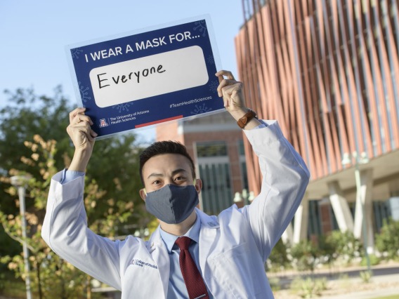Second-year College of Medicine – Tucson student Paul Nguyen is one of 32 students from the Colleges of Medicine in Tucson and Phoenix to be awarded a Primary Care Physician Scholarship in 2020.