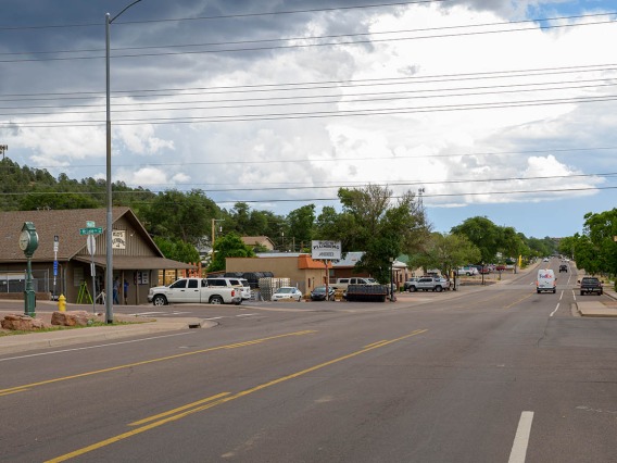 Academic-community educational partnerships like the one between the Arizona Area Health Education Center Program and the Center for Excellence in Rural Education aim to improve the supply and distribution of health care professionals in rural areas. The AzAHEC-CERE partnership will serve Gila, Graham and Greenlee counties, which are home to many small towns including Payson, Arizona (pictured).