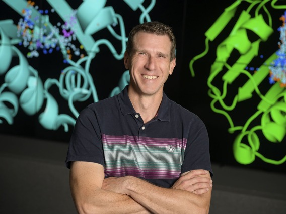Travis Wheeler, PhD, and his team at the University of Arizona Health Sciences are developing software to aid in identifying drugs for target proteins and for predicting possible side effects.