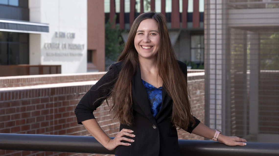 From her days as a graduate student to today as an assistant professor of practice at the R. Ken Coit College of Pharmacy, Nicole Henry, PharmD, has stepped up when her community needed her. Whether it was launching a student chapter of the American Society of Consultant Pharmacists or working to ensure her students had awareness of polypharmacy, in which patients are prescribed multiple medications to treat a single condition, Henry finds a way to make an impact.  