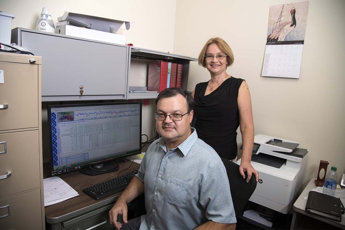 Drs. Ruslan Rafikov and Olga Rafikova study the genetic and metabolomic biomarkers of pulmonary hypertension.