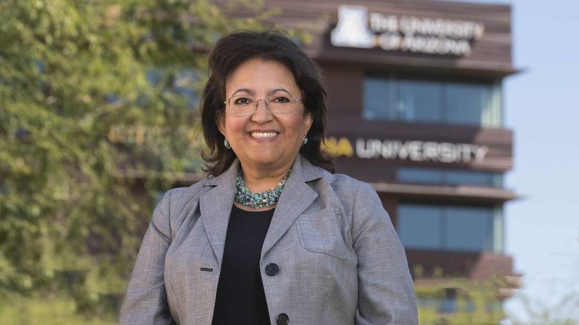 Nancy Alvarez, PharmD, BCPS, has had a wide and varied career – from community pharmacist to call center director to pharmaceutical company executive to academia. 