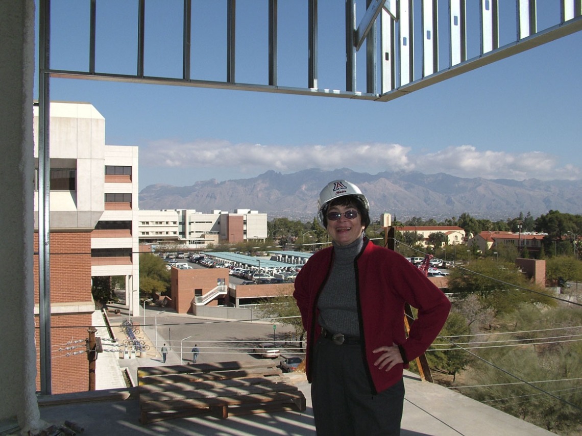 G. Marie Swanson, PhD, MPH, is appointed the first permanent dean of the college in 2001. 