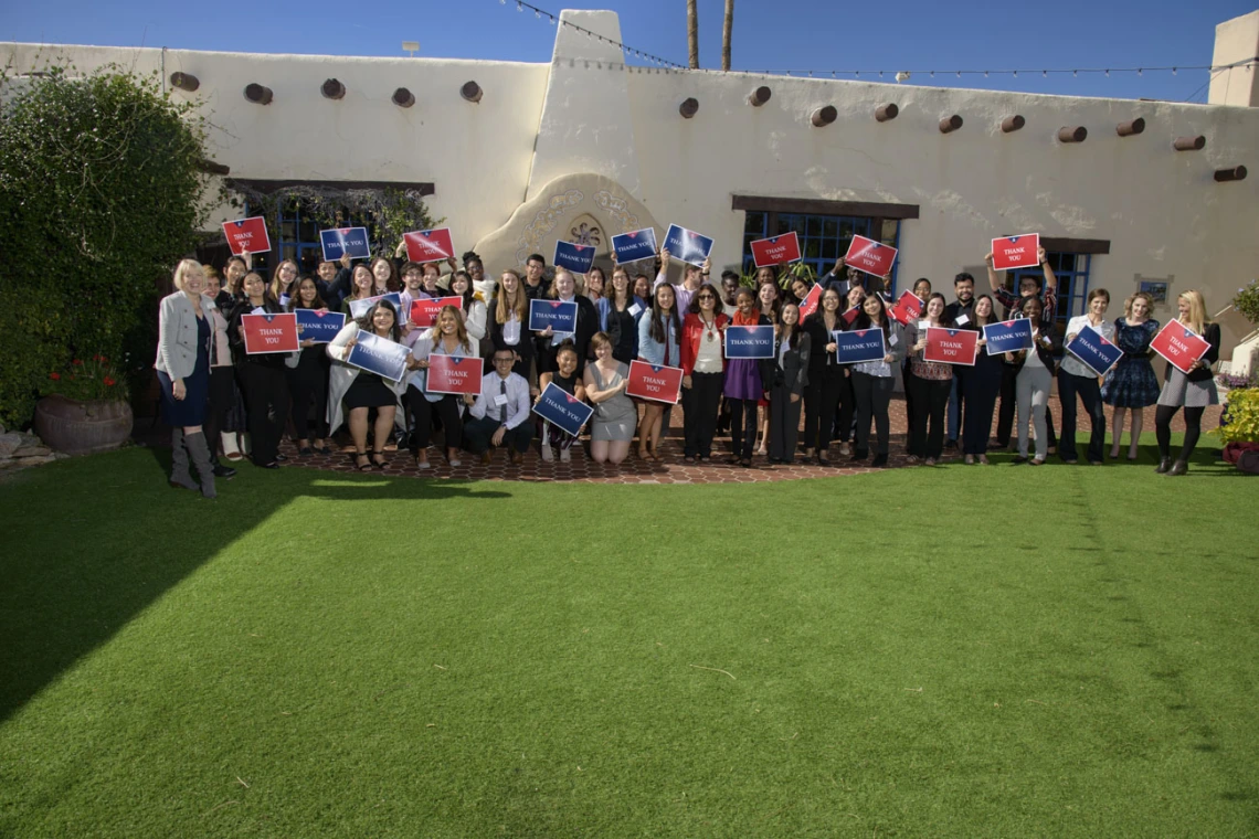 A scholarship luncheon recognizes 2018 recipients.