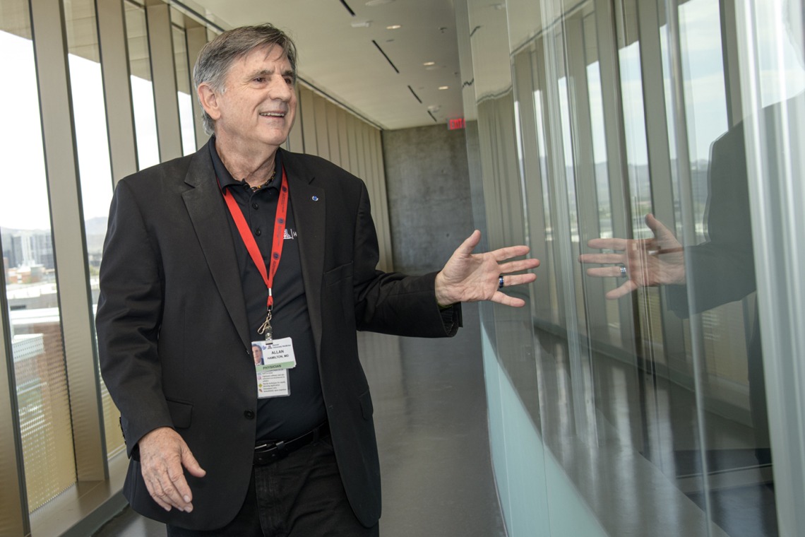 Allan Hamilton, MD, FACS, executive director of ASTEC, talks about the vision that drove his lab’s unique design.