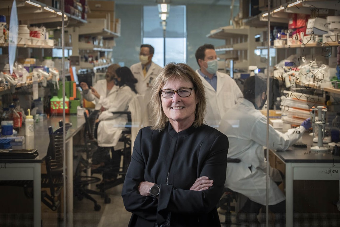Anne E. Cress, PhD, is one of 11 founding faculty members of the UArizona Cancer Center, which has maintained an active NCI training grant, known as a T32, since 1978. The current grant is funding the ICS program.