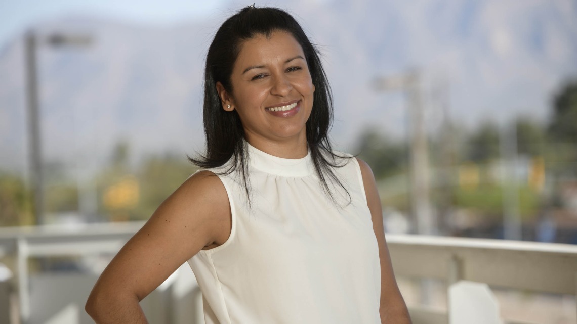 Liliana Rounds worked full time while studying for a doctoral degree at the University of Arizona. 