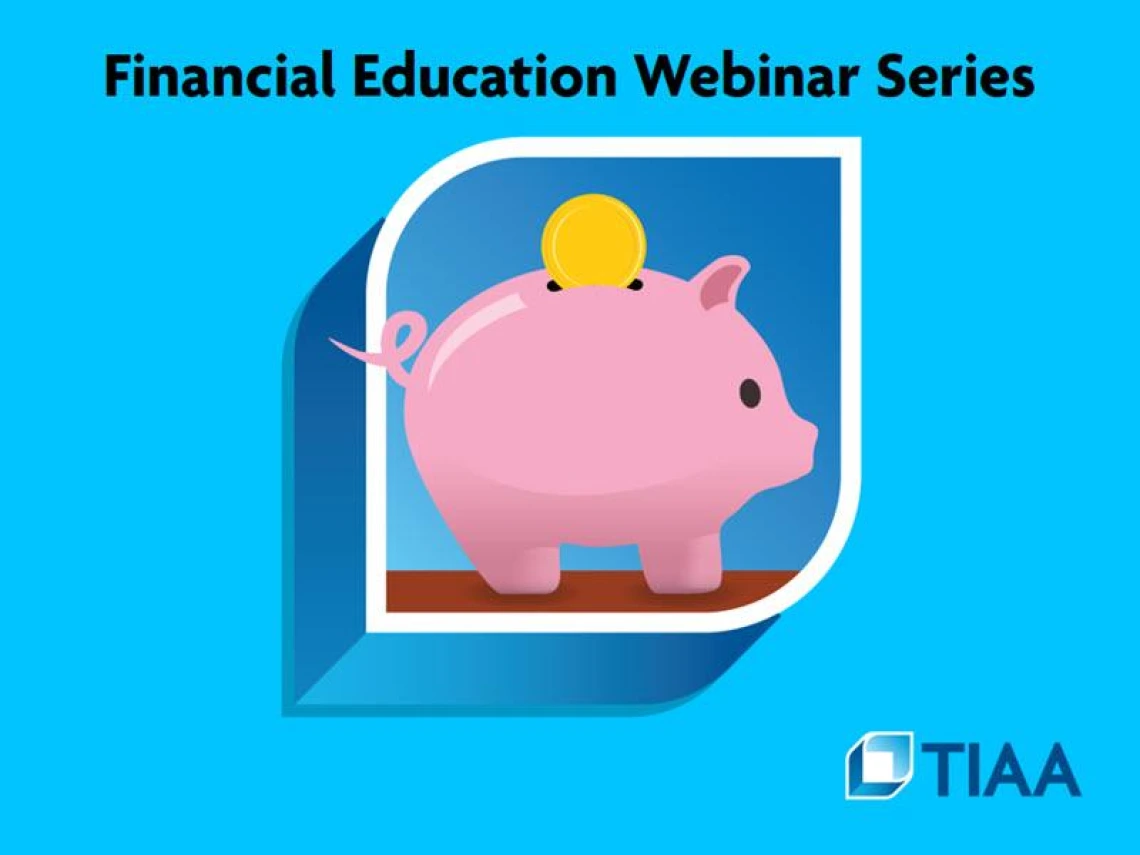 TIAA UArizona Financial Webinar Series banner