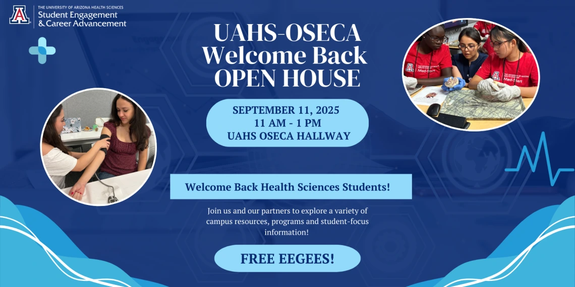 UAHS OSECA Open House Banner