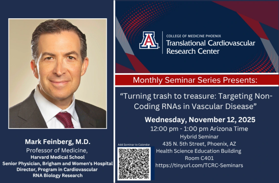 Featured Speaker Mark Feinberg, M.D., Ph.D., FAHA