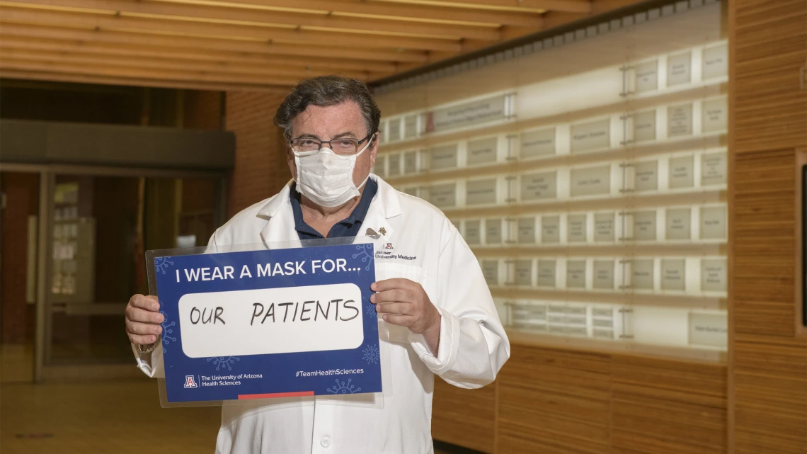 One could argue Dr. Michael Abecassis’ first year at the University of Arizona Health Sciences as dean of the College of Medicine – Tucson was shaped by the pandemic, but he is proud that it did not hold the college back.