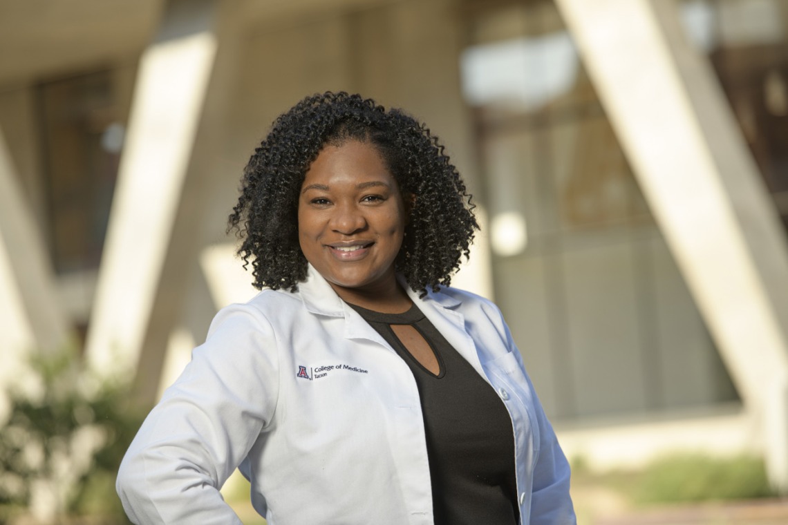 The second group of Primary Care Physician Scholarship recipients were announced in September. Twenty of the new scholarship recipients are from the College of Medicine – Tucson,  including Tatiana Jerome. The students commit to becoming primary care providers in underserved communities in Arizona.