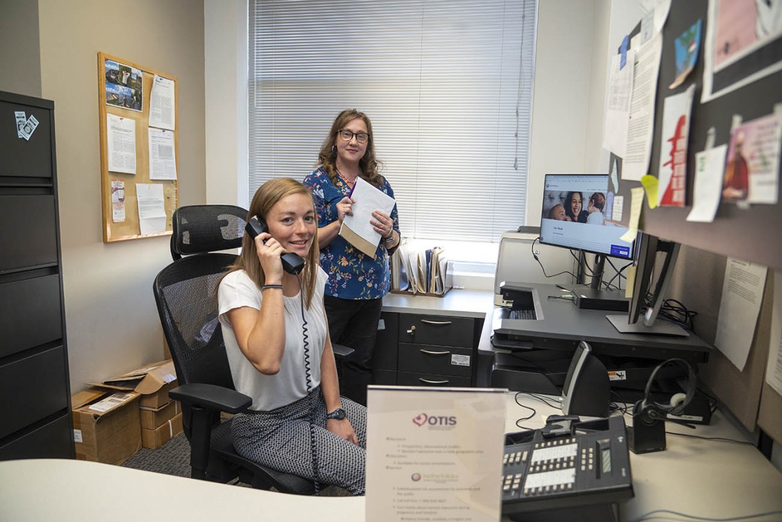 Genetic counseling graduate students complete clinical rotations at various locations including MotherToBaby Arizona, a hotline that provides information about the safety of medications and other exposures during pregnancy and breastfeeding.