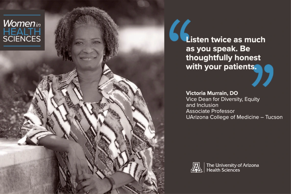 Victoria Murrain, DO, recalls a singular moment when she decided she wanted to be a physician: watching a movie of the birthing process in the eighth grade. Becoming a family physician allowed her to fulfill her dream of caring for families and yet have a family life of her own. She has been extremely fortunate to have wonderful mentoring role models and tries to reflect those experiences in her own mentoring relationships. 