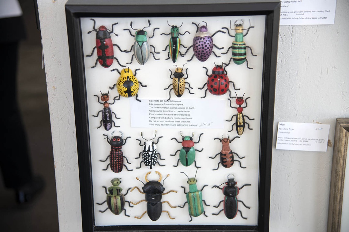 Jeffrey Fisher’s entry, “Coleoptera.” Fisher works for University of Arizona College of Medicine – Phoenix, Department of Internal Medicine.