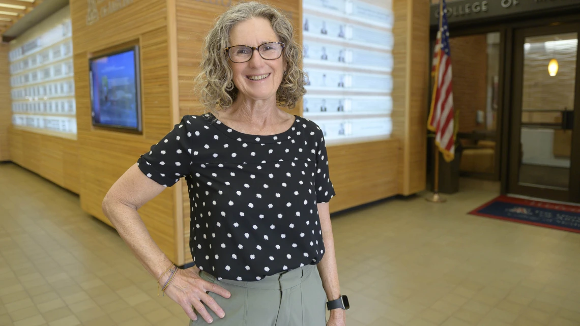 Patricia Lebensohn, MD, originally planned to work as a psychiatrist in her native Argentina before being drawn to family medicine in the U.S. 