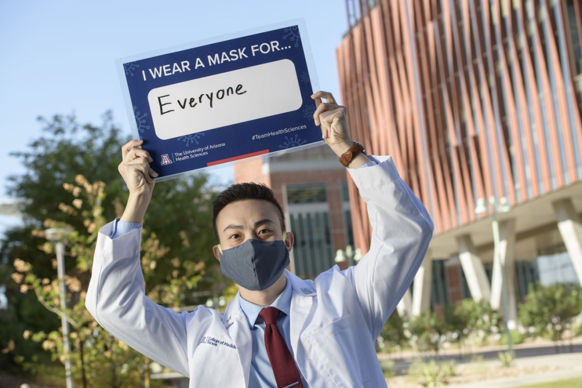 Second-year College of Medicine – Tucson student Paul Nguyen is one of 32 students from the Colleges of Medicine in Tucson and Phoenix to be awarded a Primary Care Physician Scholarship in 2020.