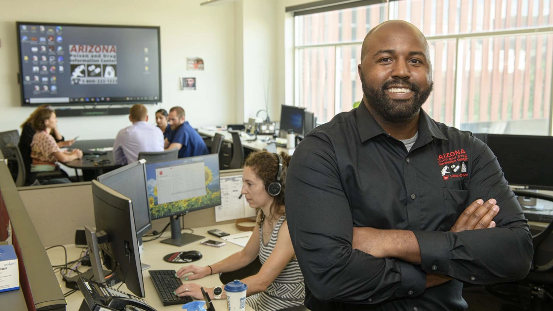 Steven Dudley, PharmD, director of the Arizona Poison and Drug Information Center, said the center handled 10,000 calls on one day after pivoting to become a COVID-19 information center. 