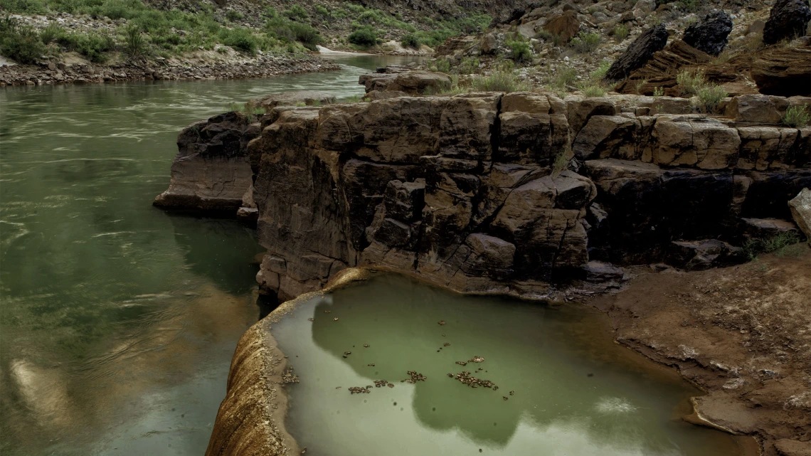 Pumpkin Springs, in the Grand Canyon, is known for its high levels of arsenic.