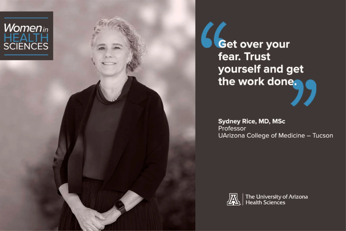 Sydney Rice, MD, MSc, said that growing up on a ranch in rural Arizona, she learned medical skills early in life by caring for sick animals. She worked with a pediatrician in high school and his passion for helping others resonated with her. She wants to support the next generations of doctors who care for children and families with complex health conditions. 