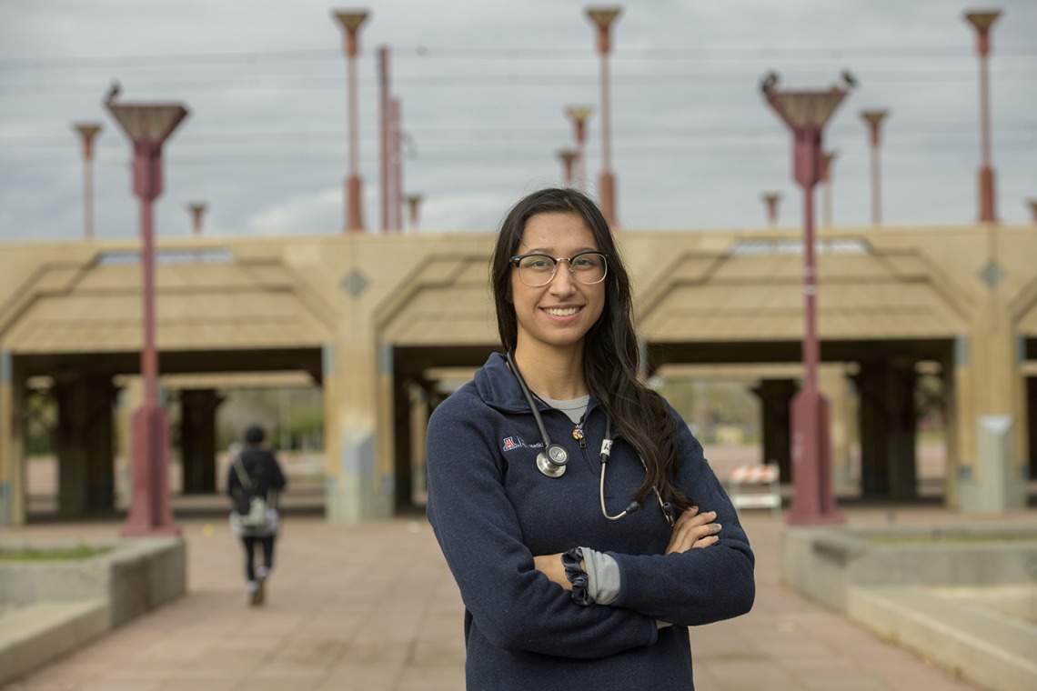 Street Medicine Phoenix volunteer Sara Yee, first-year College of Medicine – Phoenix student, will take over the program next year as a student leader.