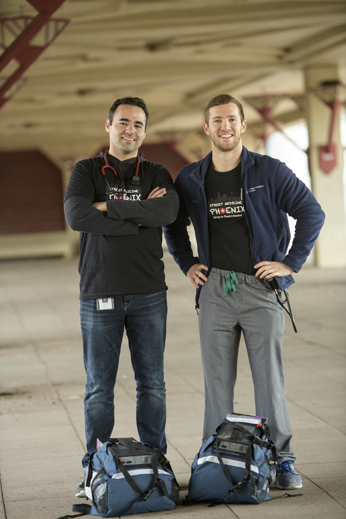 Jeffery Hanna and Justin Zeien co-founded Street Medicine Phoenix in 2017.