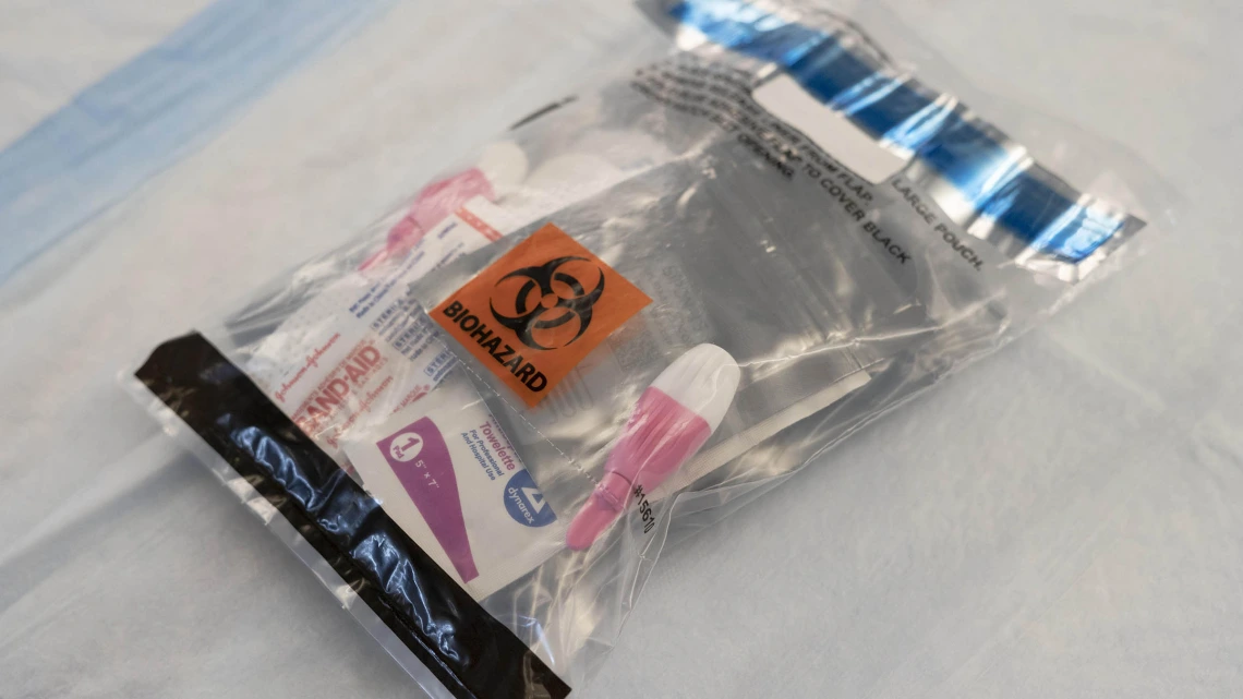 The VeriFAST device bag will be used by the flight crew of the SpaceX Inspiration4 to measure multiple biomarkers of stress, inflammation and immunity measured in a zero gravity environment. The flight is scheduled for Sept. 15 with four civilians onboard.