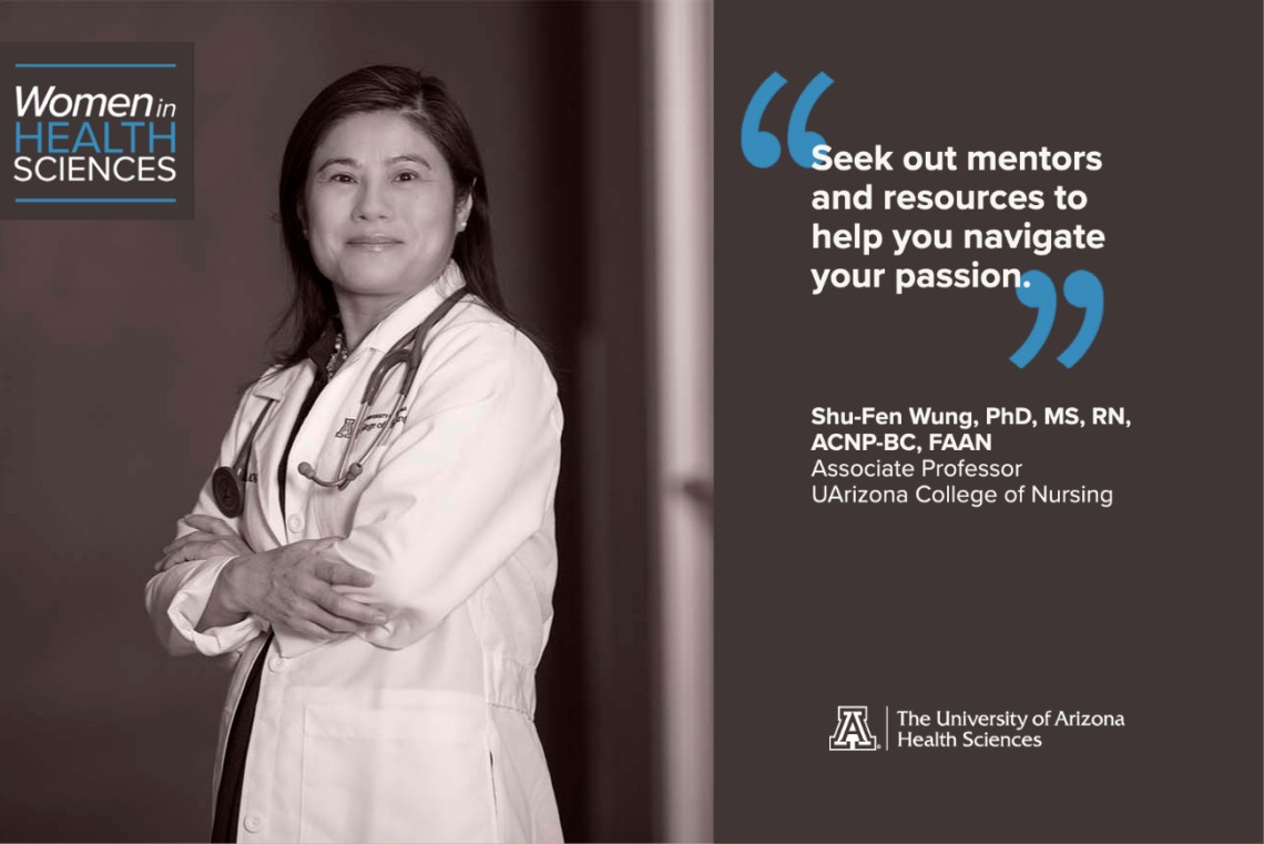 Shu-Fen Wung, PhD, MS, RN, ACNP-BC, FAAN, is a nurse scientist conducting research on the effective and safe use of health technologies and big data to provide precision monitoring strategies for individuals with cardiovascular and acute illnesses. She is passionate about teaching the next generation of nurse scientists and advanced practice nurses so they can change the world of health care. 