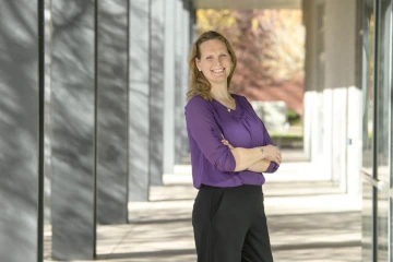 Dr. Ernst on the University of Arizona Health Sciences campus