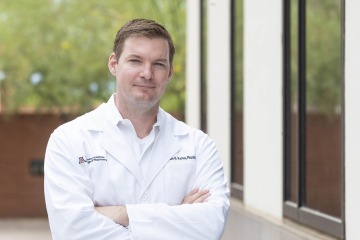 Jason Karnes, PharmD, PhD, BCPS, FAHA, was a natural fit to serve as the director of scientific programs for All of Us UArizona-Banner Health because of his research focus on underserved populations in precision medicine and his experience in electronic health records research.