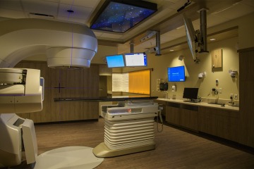 Medical imaging equipment at the UArizona Cancer Center.