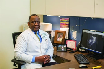 John Farley, MD, helped recruit ovarian cancer survivors to the LIvES trial. (Tabbs Mosier, UArizona College of Medicine – Phoenix)